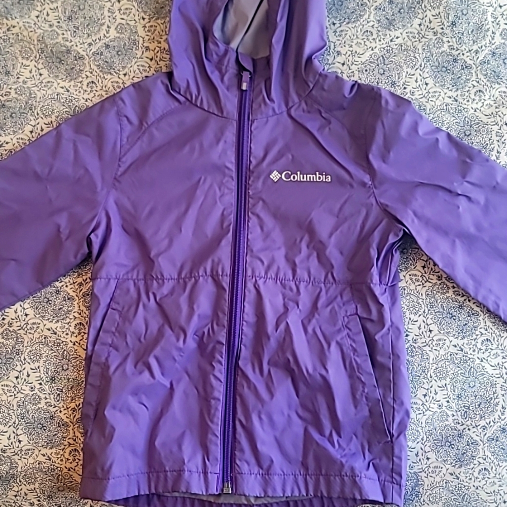 Columbia XXS (4/5) girls raincoat